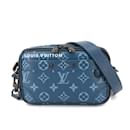 Louis Vuitton Monogram Tone Nano Alpha Wearable Shoulder Wallet