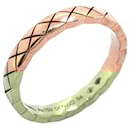 Chanel Matelasse Coco Crush Band Ring
