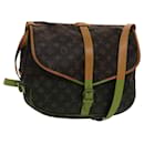 LOUIS VUITTON Monogram Saumur 35 Shoulder Bag M42254 LV Auth am7685 - Louis Vuitton