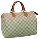 LOUIS VUITTON Damier Azur Speedy 30 Hand Bag N41533 LV Auth 113589 - Louis Vuitton