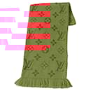 Louis Vuitton Logomania Monogram Silk Blend Scarf