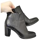 Muratti black jeans ankle boots - Autre Marque