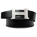 Hermes Black Constance Waist Belt - Hermès