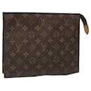 LOUIS VUITTON Monogram Poche Toilette 26 Pouch M47542 LV Auth 112183 - Louis Vuitton