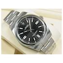 ROLEX Oyster PERPETUAL 41 bright black 124300 unused Mens - Rolex