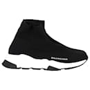 Balenciaga Speed Sneakers in Black Polyester