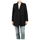 Black single breasted jacket - size UK 10 - Autre Marque