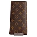 Louis Vuitton Monogram Portefeuille Brazza Long Wallet