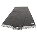 Hermes Cashmere Stole in Gray - Hermès