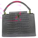 NEW LOUIS VUITTON CAPUCINES GM CROCODILE ALLIGATOR LEATHER HANDBAG - Louis Vuitton