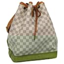 LOUIS VUITTON Damier Azur Noe Shoulder Bag N42222 LV Auth 113548 - Louis Vuitton