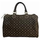 Louis Vuitton Monogram Mini Lan Speedy 30 Handbag