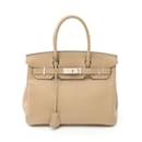 Hermes Birkin 30 Handbag in Beige Togo Leather - Hermès