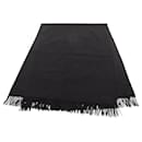 Hermes Cashmere Scarf in Black - Hermès