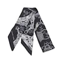 Hermes Twilly ETRIERS REMIX Silk Scarf - Hermès