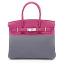 Hermes Birkin 30 Handbag in Rose Purple - Hermès