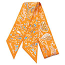 Hermes HERMES Twilly ISOLA DI PRIMAVERA Silk Scarf - Hermès