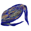 Hermes Paris Vintage Silk Pleated Grand Fonds Scarf 1992 Anne Faivre - Hermès
