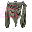 NON SIGNE / UNSIGNED Tops T.International XS Silk - Autre Marque