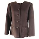 LEONARD FASHION Cashmere Silk Floral Jacket - Autre Marque