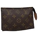 LOUIS VUITTON Monogram Poche Toilette 15 Pouch M47546 LV Auth 114315 - Louis Vuitton
