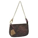 LOUIS VUITTON Mini Pochette Accessoires Pouch M63798 Auth 113703 - Louis Vuitton
