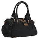 Chloe Paddington Hand Bag Leather Black Auth 113639 - Chloé