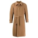 A.N.G.E.L.O. Vintage Cult Hazelnut Brown Wool Coat - Autre Marque