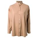 Roberta Di Camerino Light Brown Wool Shirt - Autre Marque