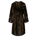 A.N.G.E.L.O. Vintage Cult Brown Mink Fur Coat - Autre Marque