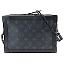 Louis Vuitton Monogram Eclipse Soft Trunk Chain Shoulder Bag