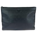 Louis Vuitton Monogram Shadow Pochette Discovery Clutch Bag