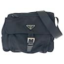 Prada Tessuto Triangle Logo Plate Crossbody Bag