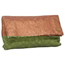 LOUIS VUITTON Monogram Lime light Clutch PM Clutch Bag Bronze M95722 Auth 113538 - Louis Vuitton