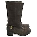 PRADA Boots T.EU 35.5 Suede - Prada