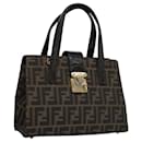 Sac à main en toile Zucca FENDI marron Auth 113221 - Fendi
