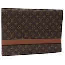 LOUIS VUITTON Monogram Porte envelope Clutch Bag M51801 LV Auth 113782 - Louis Vuitton