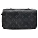 Louis Vuitton Monogram Eclipse Zippy XL Round Long Wallet