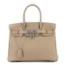 Hermes Birkin 30 Handbag in Gris Tourterelle - Hermès