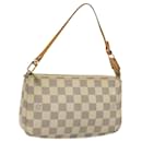 LOUIS VUITTON Damier Azur Pochette Accessoires Pouch N51986 LV Auth 115799 - Louis Vuitton