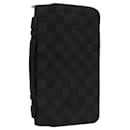 LOUIS VUITTON Damier Graphite Zippy XL Wallet N41503 LV Auth bs22605 - Louis Vuitton