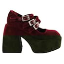 Velvet heels - Autre Marque