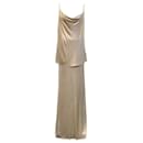 Antonelli Gold Metallic Tank and Skirt Set - Autre Marque
