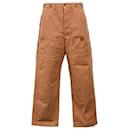 KAPITAL Lumber Straight-Leg Cargo Pants in Brown Cotton - Autre Marque