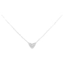 AHKAH Heart Pavé Necklace - Autre Marque