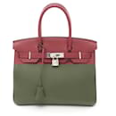 Hermes Birkin 30 Rouge Garance Handbag - Hermès