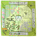 Hermes Carré 90 Neige d' Antan Silk Scarf - Hermès
