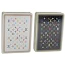 LOUIS VUITTON Monogram Multicolor Playing Cards Black White LV Auth 114606S - Louis Vuitton
