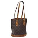 LOUIS VUITTON Monogram Bucket PM Shoulder Bag M42238 LV Auth 103423 - Louis Vuitton