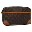LOUIS VUITTON Monogram Compiegne 28 Clutch Bag M51845 LV Auth ep7374 - Louis Vuitton